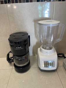 a blender sitting on top of a counter at Condo Marena in Playa del Carmen