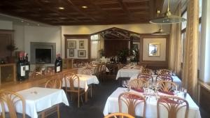 Restaurace v ubytování Albergo Faido