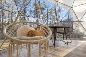 Balkón nebo terasa v ubytování Campfire Hollow + 19 fotografií