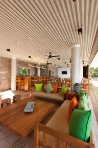 Posezení v ubytování Le Relax Luxury Lodge