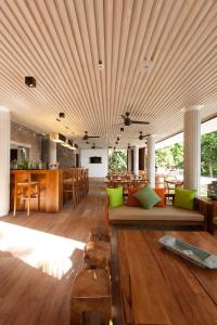 Posezení v ubytování Le Relax Luxury Lodge
