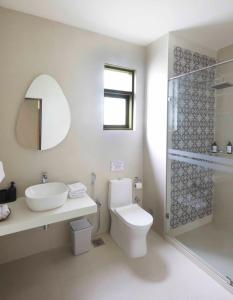 Koupelna v ubytování Radha House Siolim A Boutique Hotel