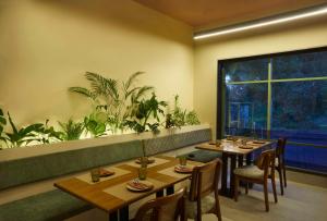 Posezení v ubytování Radha House Siolim A Boutique Hotel