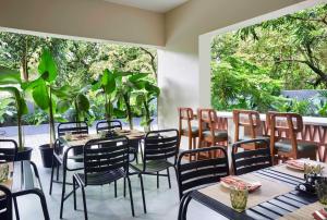 Zahrada ubytování Radha House Siolim A Boutique Hotel