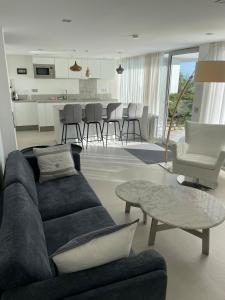 Posezení v ubytování Appartement avec vue