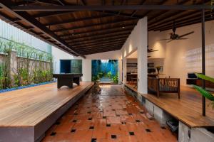 TV a/nebo společenská místnost v ubytování AN Village 2