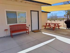 Patio nebo venkovní prostory v ubytování Joshua Tree Getaway