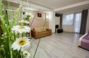 Posezení v ubytování Hotel Coralis