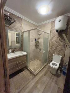Ένα μπάνιο στο Luxurious apartment in cairo