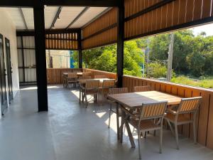 Restaurace v ubytování 藍貝島潛水背包旅宿二館 Lambay Island Dive Hostel II