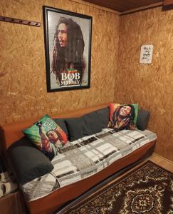 Letto o letti in una camera di Na Jamajce