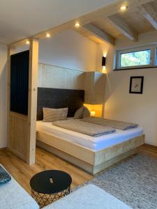 Postel nebo postele na pokoji v ubytování Appartement Schmid