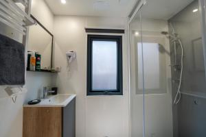 Koupelna v ubytování CAMPING KAYSERSBERG