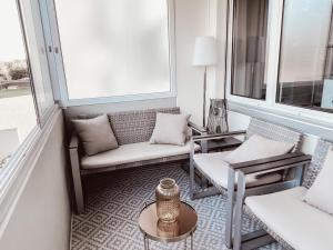 Istumisnurk majutusasutuses Modern apartment in top location