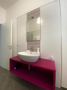 Koupelna v ubytování Hotel Risorgimento + 37 fotografií