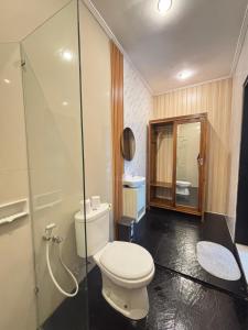 Koupelna v ubytování Igna Bungalows