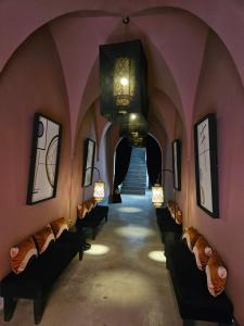 Χώρος καθιστικού στο Riad First
