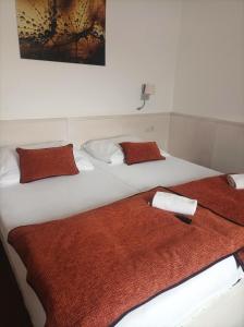 Postel nebo postele na pokoji v ubytování Hotel Olberg