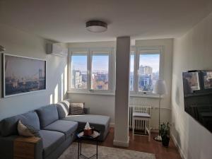 TV a/nebo společenská místnost v ubytování Royal apartment Novi Mercator