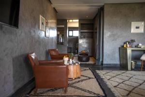 Posezení v ubytování Fellah Hotel