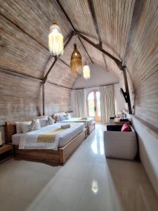 Grand Daghan Cottage 객실 침대