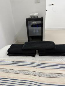 Postel nebo postele na pokoji v ubytování PMEs Home + 3 fotografie