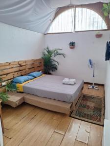 Postel nebo postele na pokoji v ubytování Hotel Cortez Azul