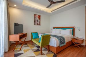 Welcomhotel By ITC Hotels, Jim Corbett客房内的一张或多张床位