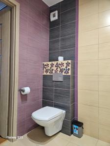 Koupelna v ubytování Apartament Stary Browar