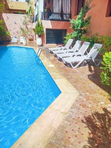 Πισίνα στο ή κοντά στο Résidence Jasmin 2 Marrakech Gueliz