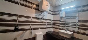 Koupelna v ubytování Sunset snow Hill view + 2 fotografie