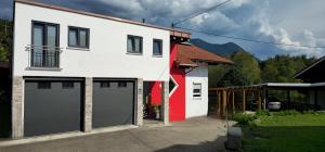 Budova, kde se apartmán nachází