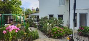 Zahrada ubytování Ferienwohnung-Holzer-Feng-Shui