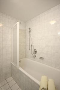 Koupelna v ubytování Hotel Trasen
