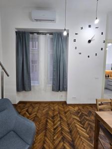 Posedenie v ubytovaní Maria Apartments - Modern apartments in the center of Budapest