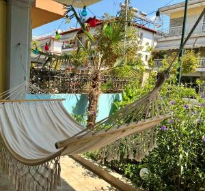 Vonkajšia záhrada v ubytovaní Nikol Apartments