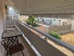 Balkón alebo terasa v ubytovaní Nikol Apartments