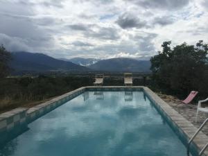 Γενική θέα στο βουνό ή θέα στο βουνό από  αυτό το bed & breakfast
