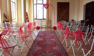 Istumisnurk majutusasutuses Cadorna Chalet
