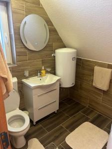 Koupelna v ubytování Apartment Bašović