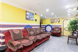 Balajee Residency的休息区