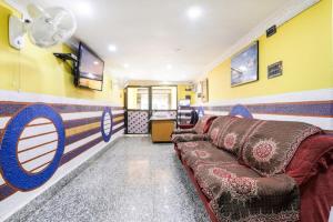 Balajee Residency的休息区