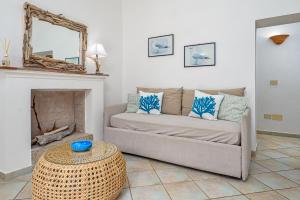 Χώρος καθιστικού στο Residence Cala Francese - Case sul mare