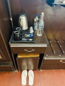 Hotel Eagle Nest Central Heated的厨房或小厨房