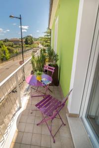 Balkón nebo terasa v ubytování B&B SMARTFIT HOUSE - Room & Relax in Pescara