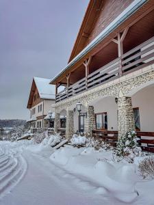 Hotel Łokietek v zimě