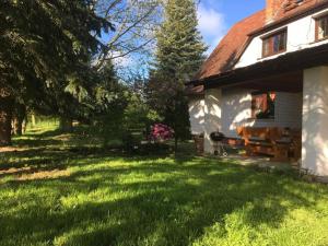 Zahrada ubytování Hof Below