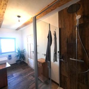 Koupelna v ubytování Am Kapferhof
