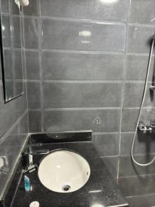 Koupelna v ubytování Star Suites