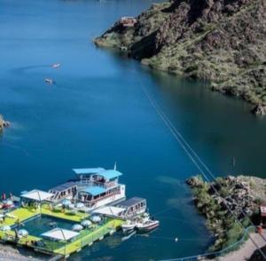 Naturlandskabet i nærheden af feriehuset